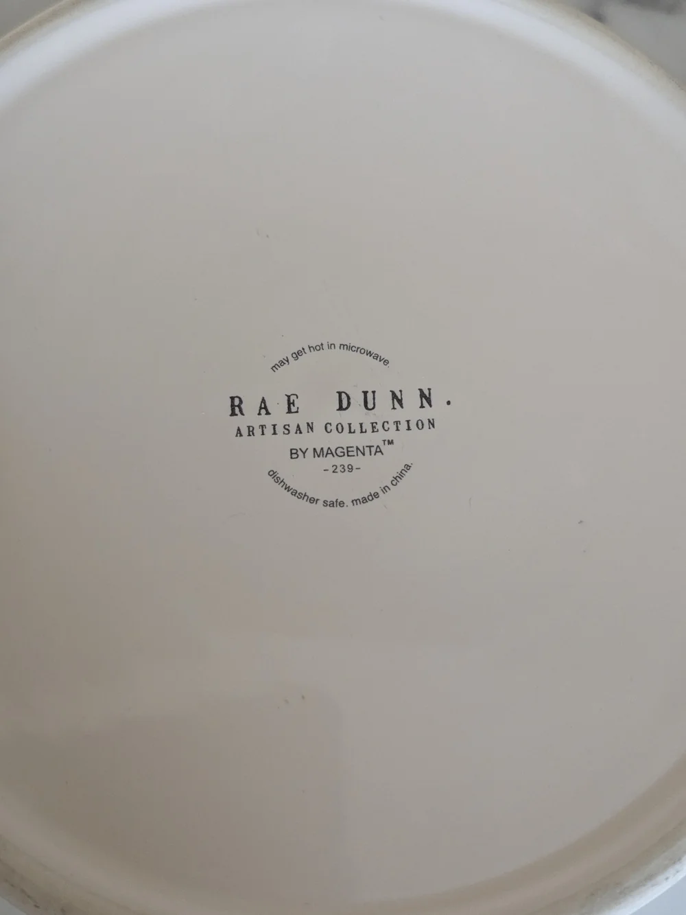 Rae Dunn White Ceramic Bowl